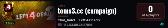 toms3.cc (campaign) live status badge