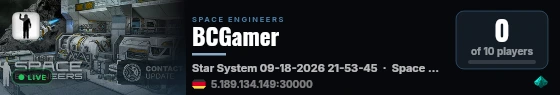 BCGamer live status badge