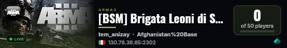 [BSM] Brigata Leoni di San Marco Official live status badge