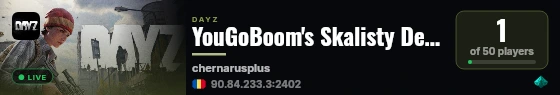 YouGoBoom's Skalisty Deathmatch live status badge