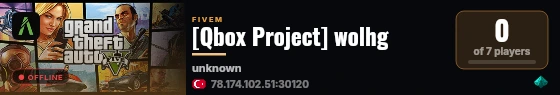 [Qbox Project] wolhg live status badge