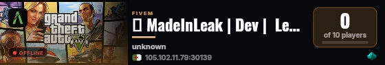 🚀 MadeInLeak | Dev |  Leak 🌀 live status badge