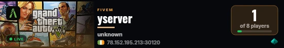 yserver live status badge