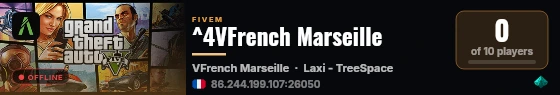 ^4VFrench Marseille live status badge