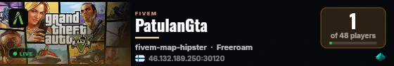 PatulanGta live status badge