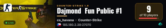 Dajmond  Fun Public #1 live status badge