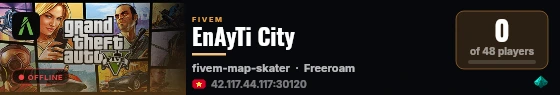 EnAyTi City live status badge