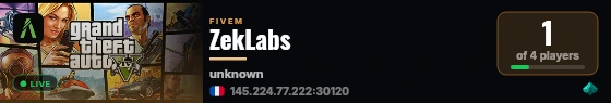 ZekLabs live status badge