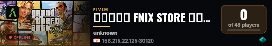 ملفات FNIX STORE الجديدة live status badge