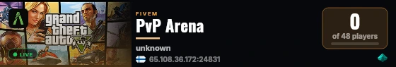 PvP Arena live status badge