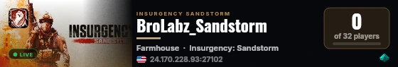 BroLabz_Sandstorm live status badge
