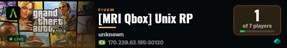 [MRI Qbox] Unix RP live status badge