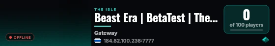 Beast Era | BetaTest | TheJestZone live status badge