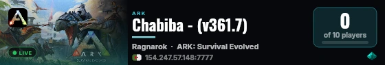 Chabiba - (v361.7) live status badge