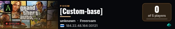 [Custom-base] live status badge
