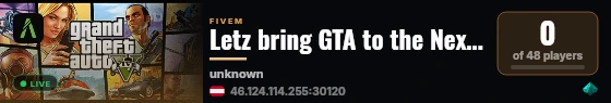 Letz bring GTA to the Next Level with NPC_Alive(selfscripted) ******* inspired live status badge