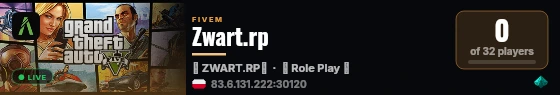 Zwart.rp live status badge