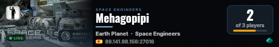 Mehagopipi live status badge