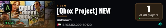 [Qbox Project] NEW live status badge