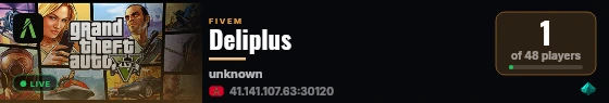 Deliplus live status badge