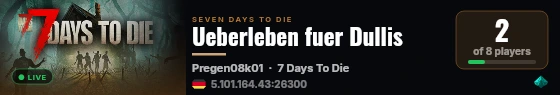 Ueberleben fuer Dullis live status badge