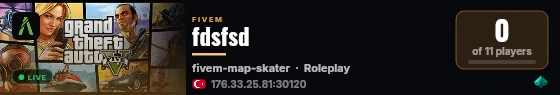 fdsfsd live status badge