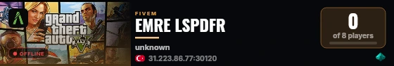 EMRE LSPDFR live status badge