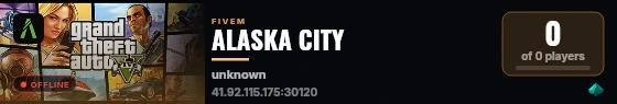 ALASKA CITY  live status badge