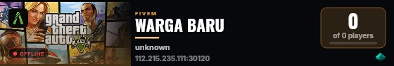 WARGA BARU live status badge