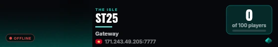 ST25 live status badge