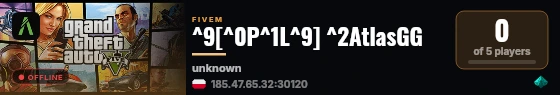 ^9[^0P^1L^9] ^2AtlasGG live status badge