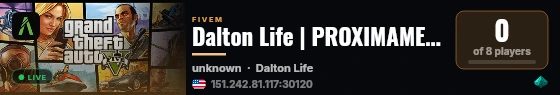 Dalton Life | PROXIMAMENTE live status badge