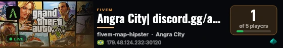 Angra City| discord.gg/angra live status badge