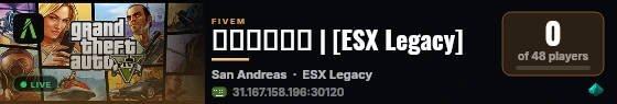 لابوبو | [ESX Legacy] live status badge