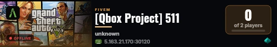 [Qbox Project] 511 live status badge