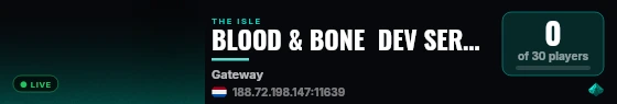 BLOOD & BONE  DEV SERVER live status badge