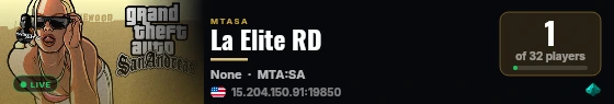 La Elite RD live status badge