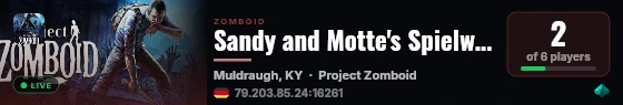 Sandy and Motte's Spielwiese live status badge