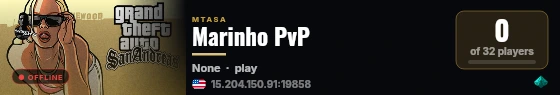 Marinho PvP live status badge