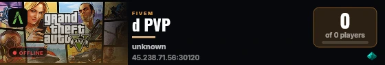 d PVP live status badge