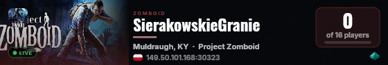 SierakowskieGranie live status badge