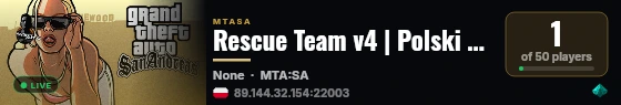 Rescue Team v4 | Polski Serwer Służb Ratunkowych live status badge