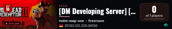 [DM Developing Server] [DM] Developing live status badge