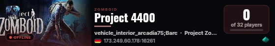 Project 4400 live status badge