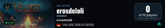 erosdeloli live status badge