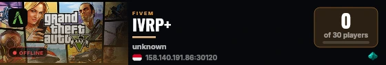 IVRP+ live status badge