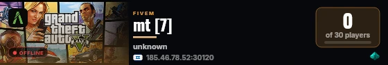 mt [7] live status badge