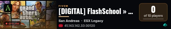 [DIGITAL] FlashSchool » DISCORD.GG/DIGITAL-DEV live status badge