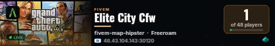 Elite City Cfw live status badge