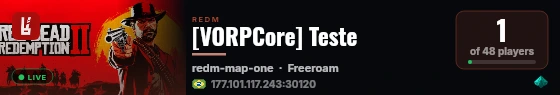 [VORPCore] Teste live status badge